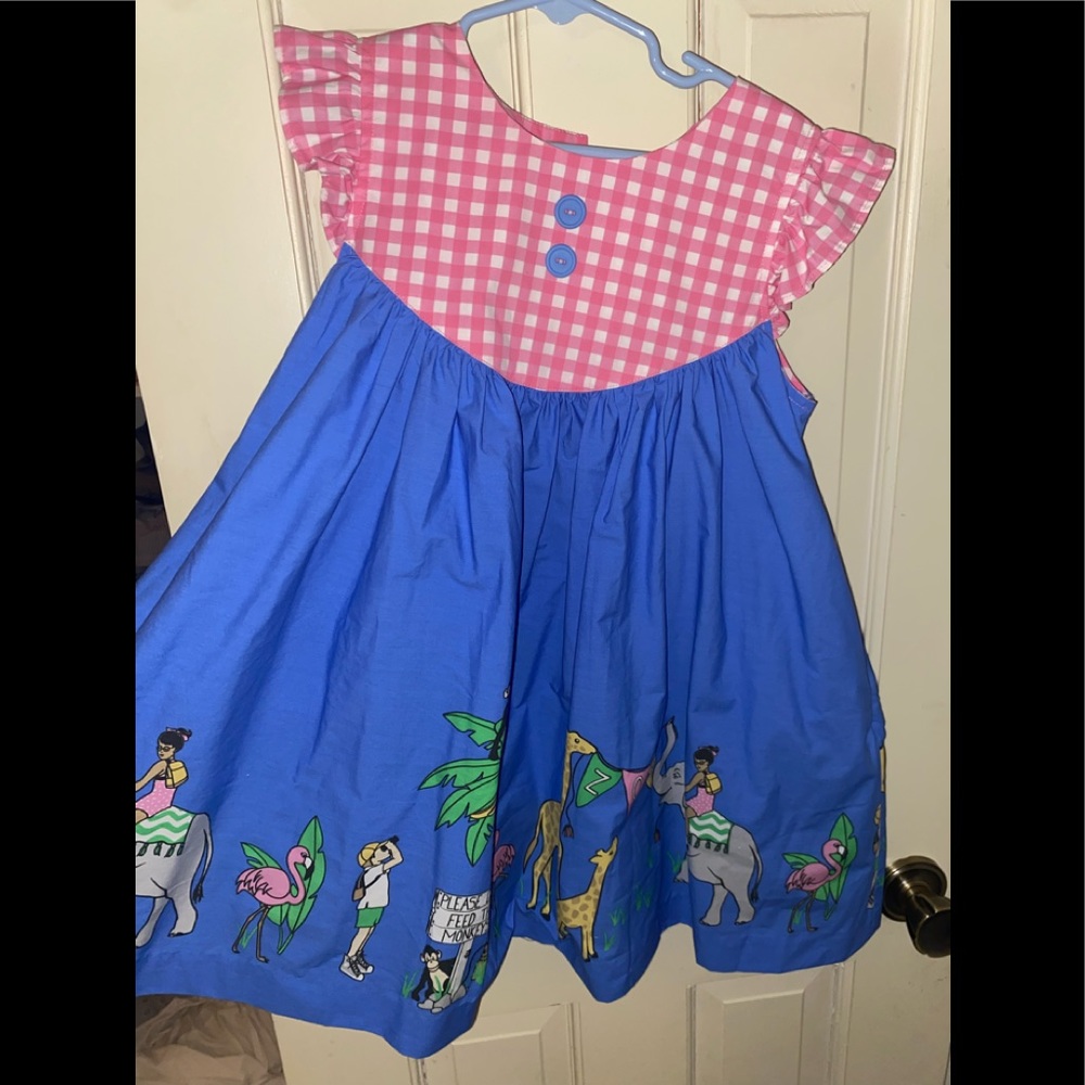 Eleanor rose size 6/7 zoo dress